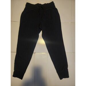 DSG Women's Joggers  Black Sweatpants Elastic Waist Pockets